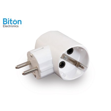 T razvodnik bele boje sa uzemljenjem