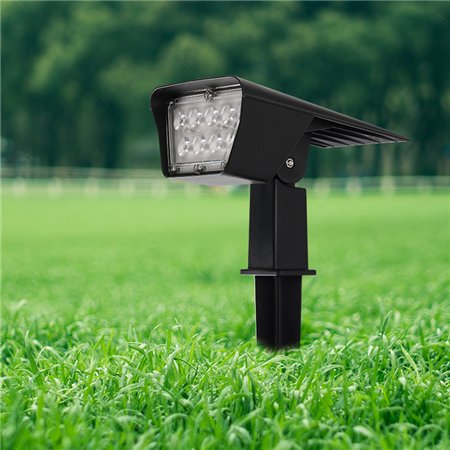 Multifunkcionalna solarna svetiljka koja se može montirati i na zid ili postavitu u zemlju. Pokretna glava svetiljke.