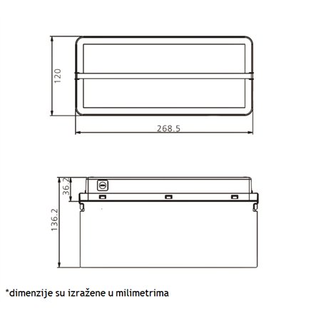 PANIK SVETILJKA LE515 LED