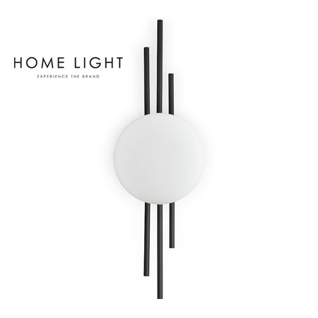 Zidna led lampa u crnoj boji