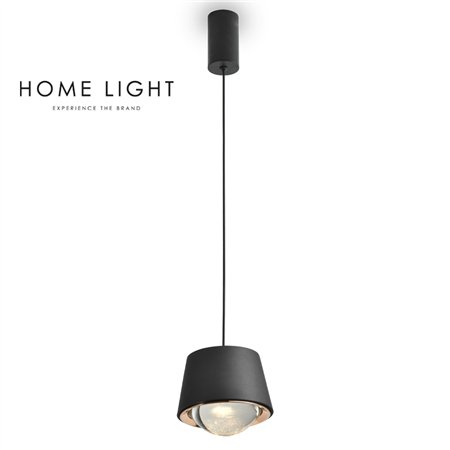 LED visilica u crnoj boji