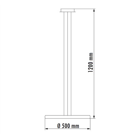 LED visilica elegantnog dizajna sive spoljašnjosti i braon unutrašnjeg dela prstena. Snaga 40W