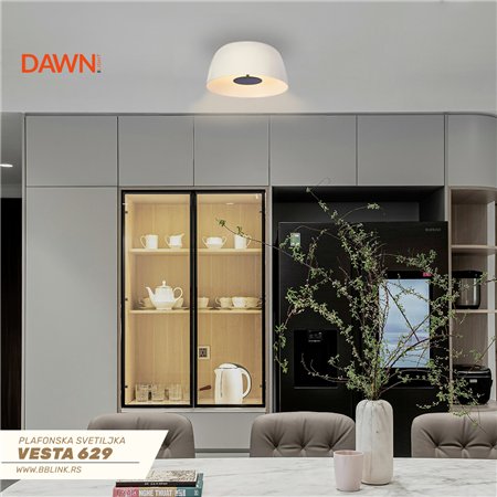 VESTA 629 PLAFONSKA SVETILJKA 20W 3000K KREM
