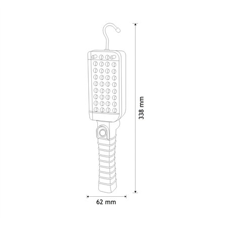 BATERIJSKA LED LAMPA YS-5605A PUNJIVA