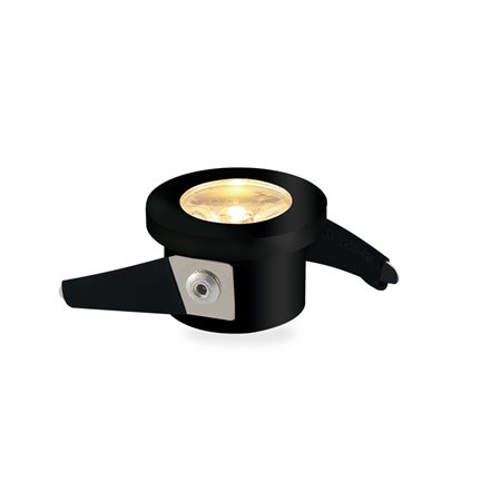 LED rozetna crne boje