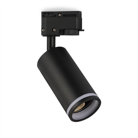 Monofazni šinski reflektor crne boje