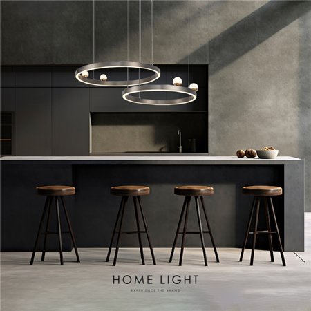 Moderan led luster toplo bele boje svetla i 78W snage.