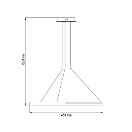 Led luster elegantnog dizajna