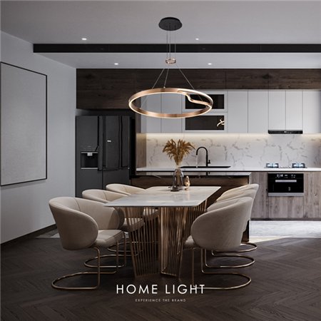 LUNA 235 LUSTER 37W 3000K ZLATO