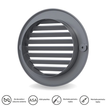 ERA ŽALUZINA 12RKN SIVA