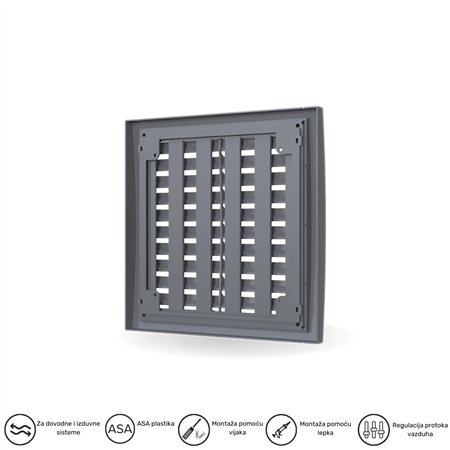 ERA ŽALUZINA 1515RRPN SIVA