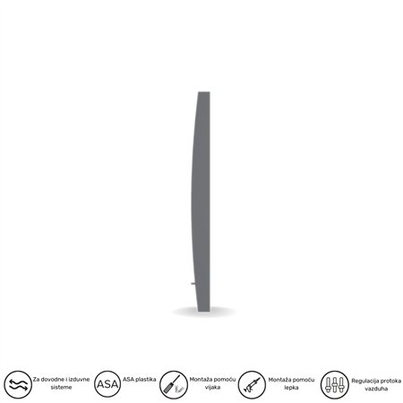 ERA ŽALUZINA 1515RRPN SIVA