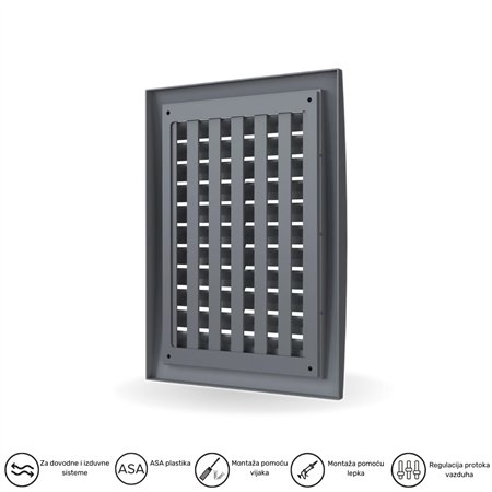 ERA ŽALUZINA 1825RRPN SIVA