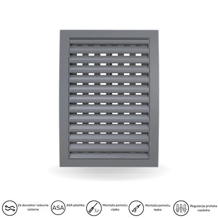 ERA ŽALUZINA 1825RRPN SIVA