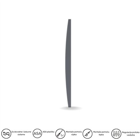 ERA ŽALUZINA 1825RRPN SIVA