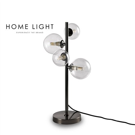 VESTA 600 STONA LAMPA 4*G9 CRNA