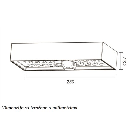 SOLARNA LED SVETILJKA LD SWL 6W CRNA