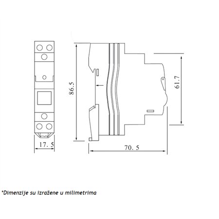 sa kontrolom pomoću aplikacije.