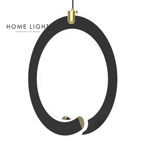 LUNA 261 VISILICA 24W 3000K CRNA