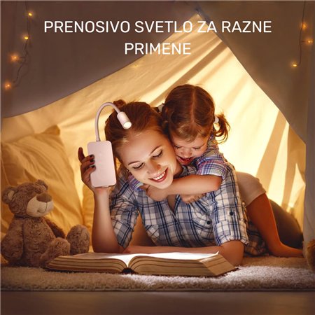 Zidna lampa sa 4 nivoa osvetljenja i 4 boje temperature svetlosti.