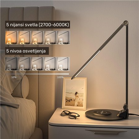 Multifunkcionalna LED stona lampa