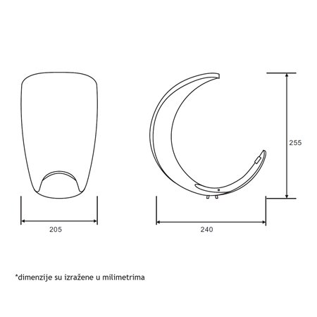 ARIA 48 STONA LAMPA 5W 3000K