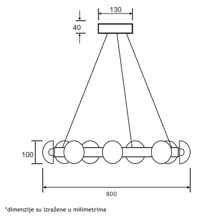 Visilica inspirisana najnovijim trendovima u dizajnu interijera