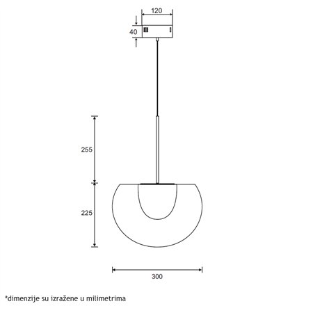 ARIA 57 VISILICA 12W 3000K