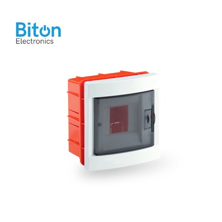 Ugradna razvodna tabla sa 4 mesta i transparentnim vratima.