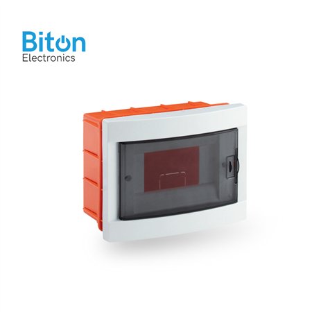 Ugradna razvodna tabla sa 6 mesta i transarentnim vratima.