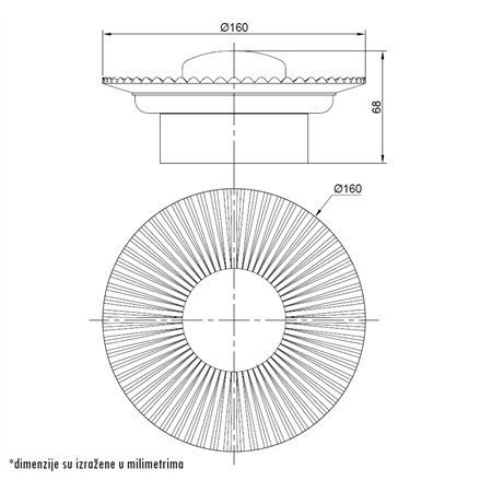 VESTA 650 ZIDNA SVETILJKA 8W 3000K