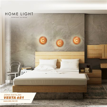 moderna zidna lampa snage 8W